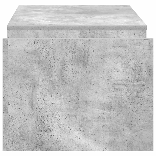 Mesa de Centro, Mesa baixa, Cinzento 90 x 45 x 35 cm Madeira processada