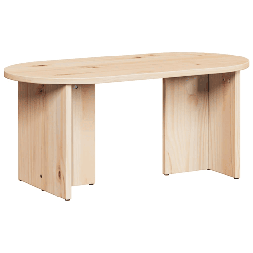 Mesa de Centro, Mesa baixa, Natural 80 x 39,5 x 35 cm