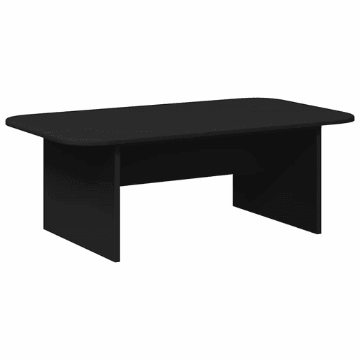 Mesa de Centro, Mesa baixa, Preto 93 x 53 x 33 cm Madeira processada