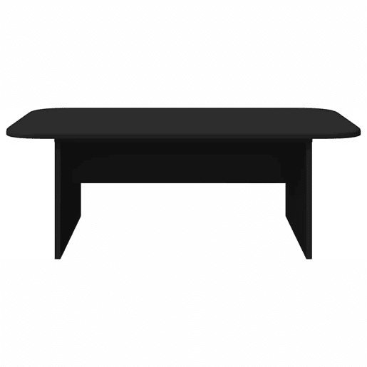 Mesa de Centro, Mesa baixa, Preto 93 x 53 x 33 cm Madeira processada