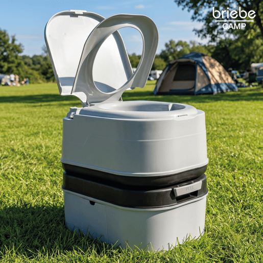 Briebe WC1195G Sanita Química Portátil para Adultos 24L Camper, Campismo, Caravana, Auto Caravana, WC, , Cinza