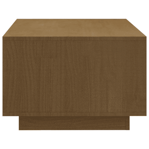 Mesa de Centro, Mesa baixa, 110x50x33,5 cm pinho maciço castanho mel
