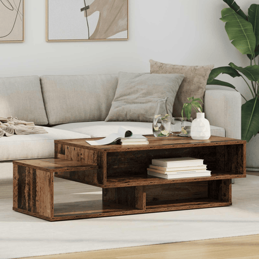 Mesa de Centro, Mesa baixa, Madeira antiga 105 x 50 x 32,5 cm