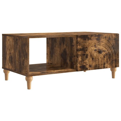 Mesa de Centro, Mesa baixa, Carvalho Fumado 90 x 50 x 40 cm