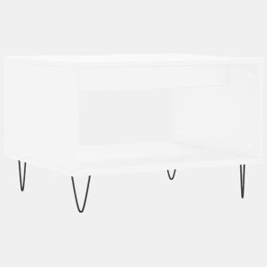 Mesa de Centro, Mesa baixa, 60x50x40 cm derivados de madeira branco