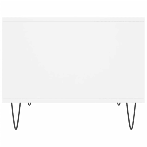 Mesa de Centro, Mesa baixa, 60x50x40 cm derivados de madeira branco