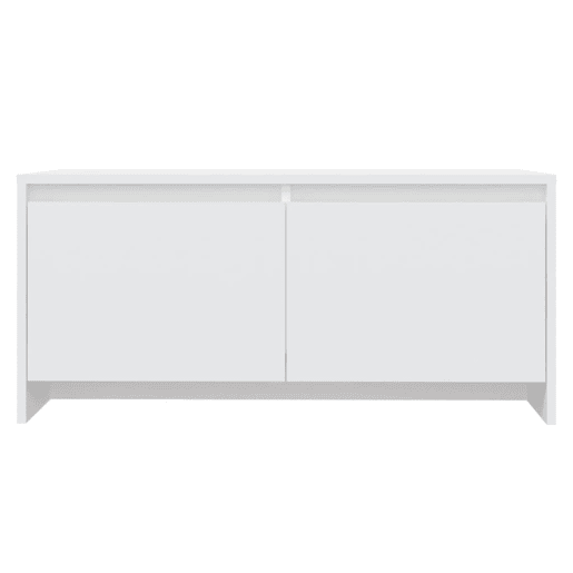 Mesa de Centro, Mesa baixa, 90x50x41,5 cm derivados de madeira branco