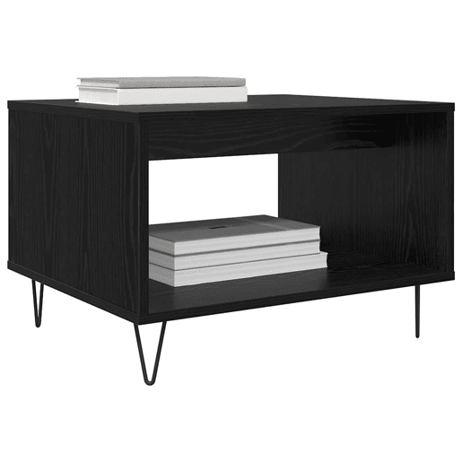 Mesa de Centro, Mesa baixa, Carvalho preto 60 x 50 x 40 cm