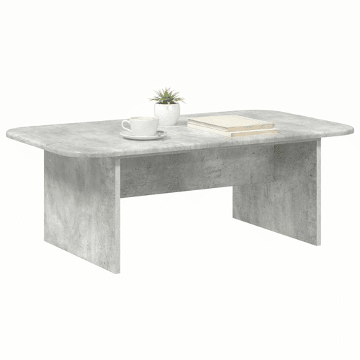 Mesa de Centro, Mesa baixa, Cinzento 93 x 53 x 33 cm Madeira processada Mesa de Centro, Mesa baixa, Cinzento 93 x 53 x 33 cm Madeira processada