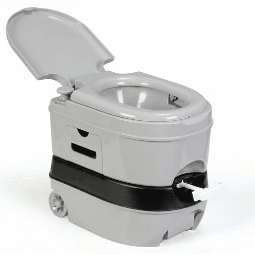 Briebe WC1196G Sanita Química Portátil com Rodas 24L Camper, Campismo, Caravana, Auto Caravana, WC, , Cinza