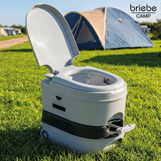 Briebe WC1196G Sanita Química Portátil com Rodas 24L Camper, Campismo, Caravana, Auto Caravana, WC, , Cinza