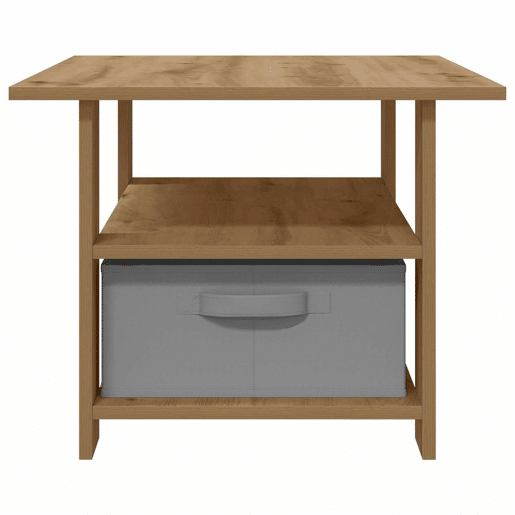 Mesa de Centro, Mesa baixa, com gaveta Carvalho Artesanal 77 x 55 x 42 cm