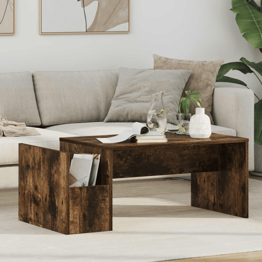 Mesa de Centro, Mesa baixa, Carvalho Defumado 90 x 45 x 35 cm