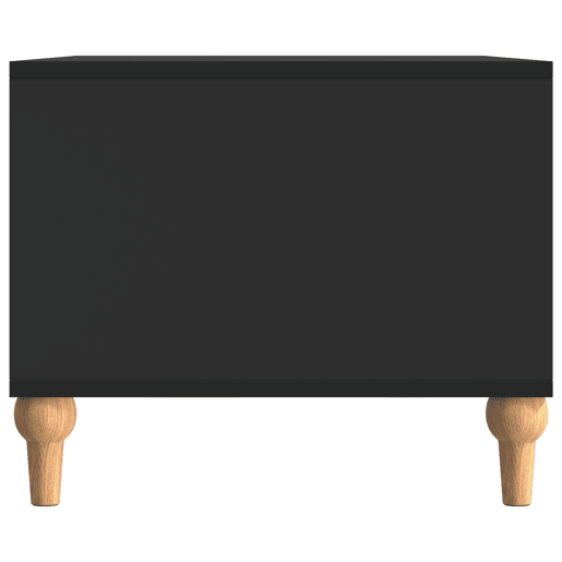 Mesa de Centro, Mesa baixa, Preto 90 x 50 x 40 cm Derivados de Madeira