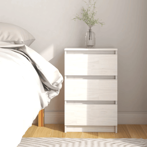 Soluna Home - Mesas de cabeceira Madeira 40 x 29,5 x 64 cm