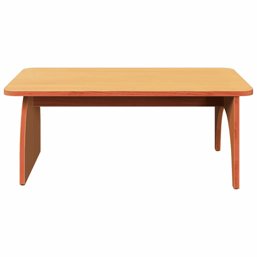 Mesa de Centro, Mesa baixa, Marrom Cera 80 x 50 x 31 cm