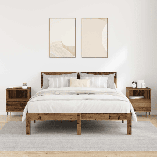 Soluna Home - Mesas de cabeceira Madeira 40 x 35 x 50 cm