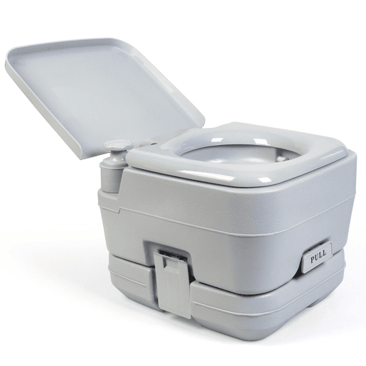Briebe WC1194 Sanita Química Portátil para Adultos 10L Camper, Campismo, Caravana, Auto Caravana, WC, , Cinza