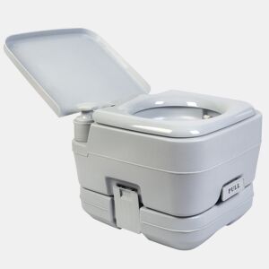 Briebe WC1194 Sanita Química Portátil para Adultos 10L Camper, Campismo, Caravana, Auto Caravana, WC, , Cinza