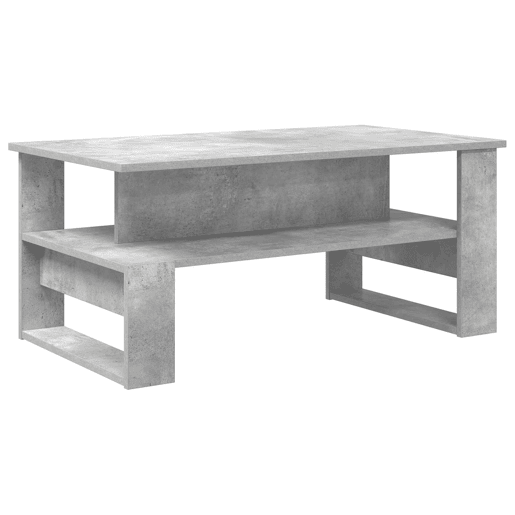 Mesa de Centro, Mesa baixa, Cinzento 90 x 50 x 40 cm Madeira processada