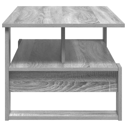 Mesa de Centro, Mesa baixa, Cinza Sonoma 90 x 50 x 40 cm Madeira processada