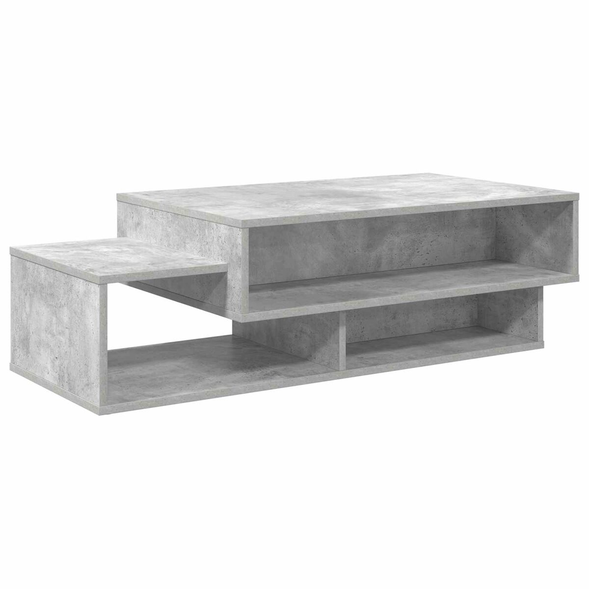 mesa de cafe - mesa de centro - mesa baja gris concreto 105 x 50 x 325 cm