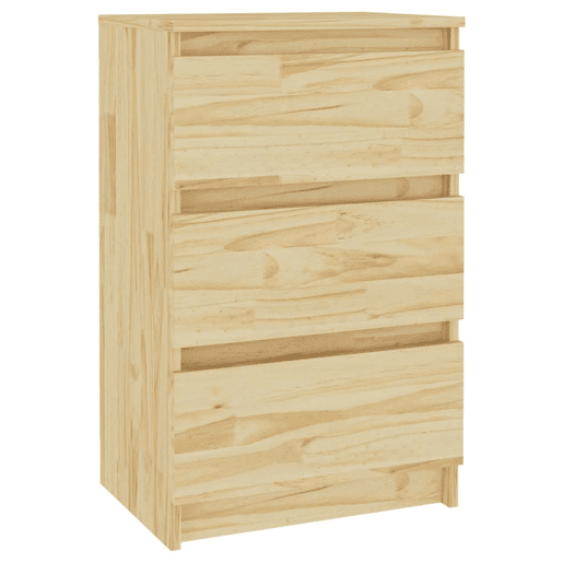 Soluna Home - Mesas de cabeceira Madeira 40 x 29,5 x 64 cm