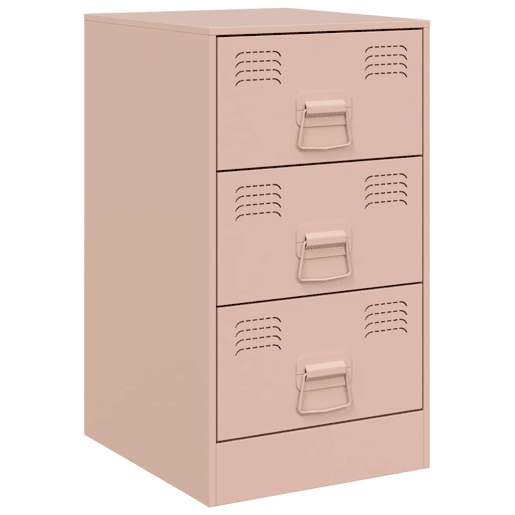 Soluna Home - Mesas de cabeceira Aço laminado a frio 34,5 x 39 x 62 cm