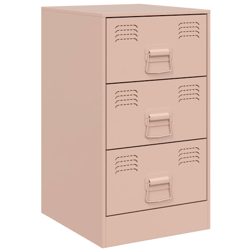Soluna Home - Mesas de cabeceira Aço laminado a frio 34,5 x 39 x 62 cm