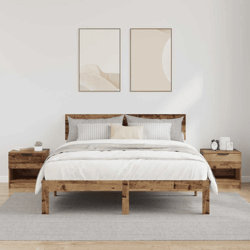 Soluna Home - Mesas de cabeceira Madeira 40 x 39 x 40 cm