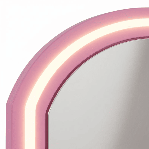 AIYAPLAY Toucador de Maquilhagem Infantil, Toucador para Meninas com Banquinho e Espelho com Luzes LED, 1 Gaveta, Armário e 5 Prateleiras, para Crianças de 3 a 8 Anos, Rosa AIYAPLAY Toucador de Maquilhagem Infantil, Toucador para Meninas com Banquinho e Espelho com Luzes LED, 1 Gaveta, Armário e 5 Prateleiras, para Crianças de 3 a 8 Anos, Rosa