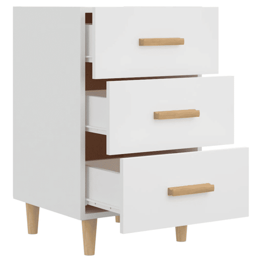 Soluna Home - Mesas de cabeceira Madeira 40 x 40 x 66 cm