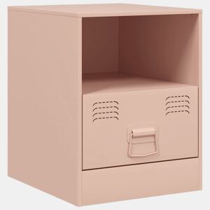 Soluna Home - Mesas de cabeceira Aço laminado a frio 34,5 x 39 x 44 cm