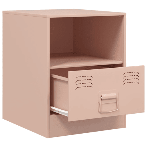 Soluna Home - Mesas de cabeceira Aço laminado a frio 34,5 x 39 x 44 cm