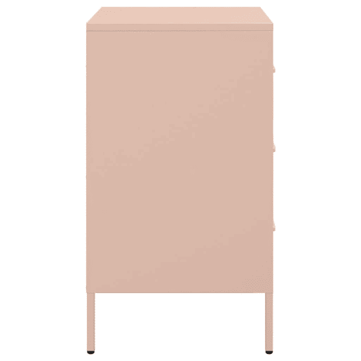 Soluna Home - Mesas de cabeceira Aço laminado a frio 36 x 39 x 68 cm