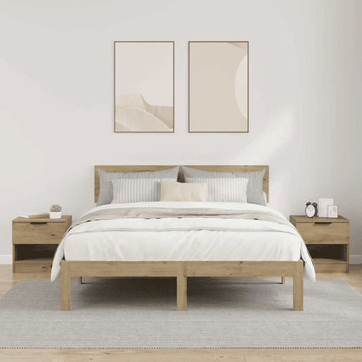 Soluna Home - Mesas de cabeceira Madeira 40 x 39 x 40 cm