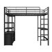 Cama alta para niños 95x204 Cama alta para niños 95x204 Blanco