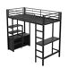 Cama alta para niños 95x204 Cama alta para niños 95x204 Blanco