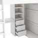 Cama alta para niños 145x205 Cama alta para niños 145x205 Blanco