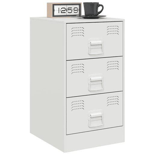 Soluna Home - Mesas de cabeceira Aço laminado a frio 34,5 x 39 x 62 cm
