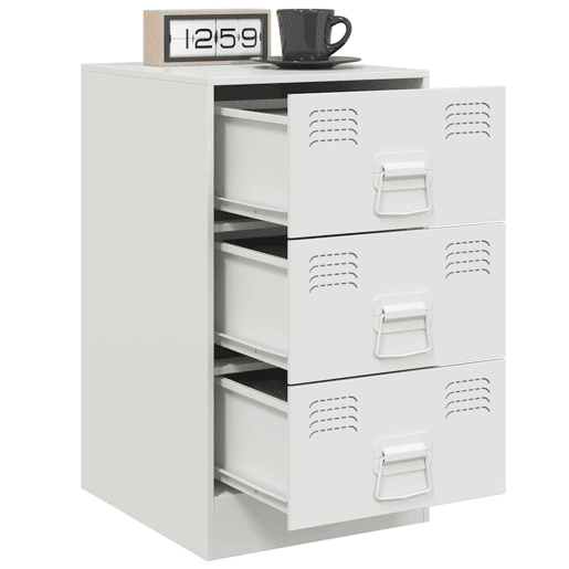 Soluna Home - Mesas de cabeceira Aço laminado a frio 34,5 x 39 x 62 cm