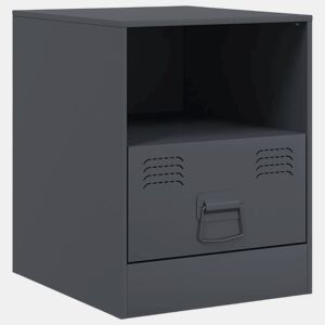 Soluna Home - Mesas de cabeceira Aço laminado a frio 34,5 x 39 x 44 cm