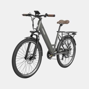 FAFREES F26 PRO E-bike - Motor 250W Bateria 36V15Ah 26x1.75 Polegadas Pneus Travões de Disco Mecânicos - Cinza
