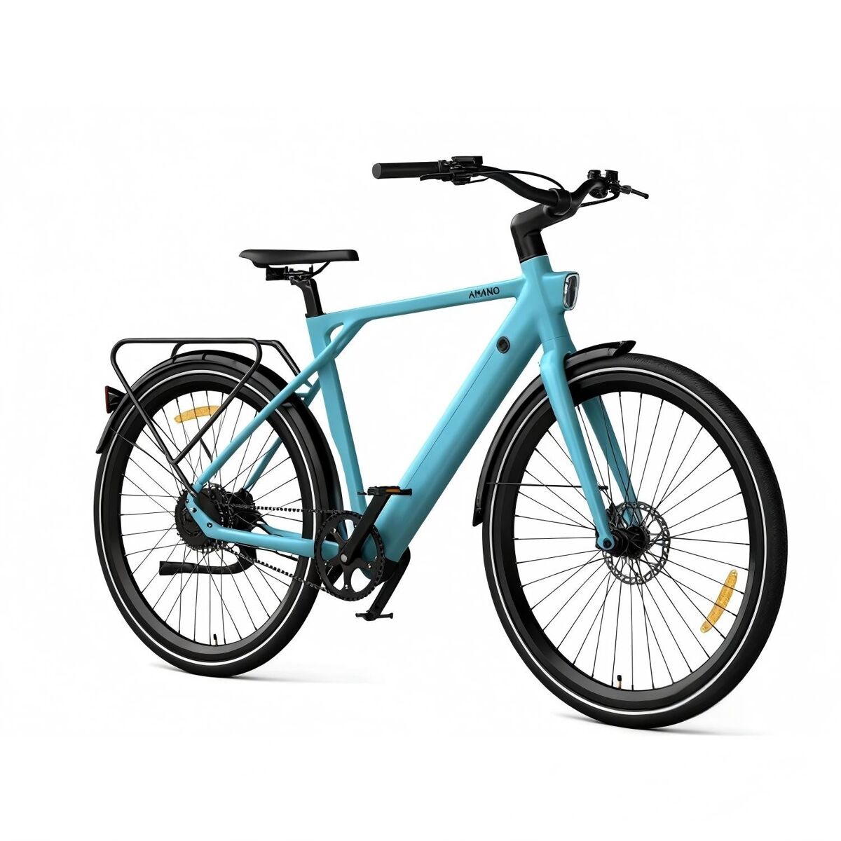 Pixar amano s900 250w 36v 10ah 28" bicicleta eléctrica azul