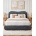 Canapé tapizado con cabecero Greta - Homekit Canapé tapizado con cabecero Greta - Homekit Gris