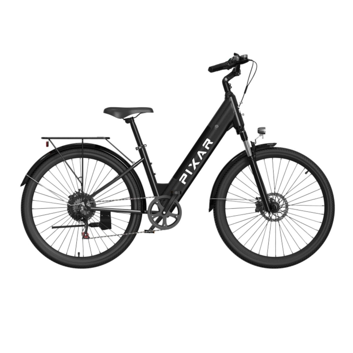 Pixar cruiser 250w 36v 12.8ah 27.5x2 frenos de disco negro