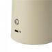 Lámpara de mesa recargable LED Faye 3-Step Dim 3.7W Lámpara de mesa recargable LED Faye 3-Step Dim 3.7W Beige