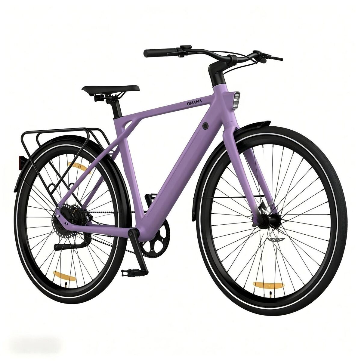 Pixar amano s900 250w 36v 10ah 28" bicicleta eléctrica morada