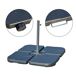 Conjunto de Sombrilla Acero, Poliéster, HDPE Outsunny Conjunto de Sombrilla Acero, Poliéster, HDPE Outsunny Multicolor