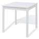 Conjunto de comedor Larisa mesa + sillas Conjunto de comedor Larisa mesa + sillas Blanco
